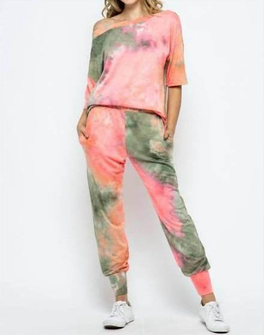 Ellis - Riki Tie Dye Jogger Set - Rack Hunt -