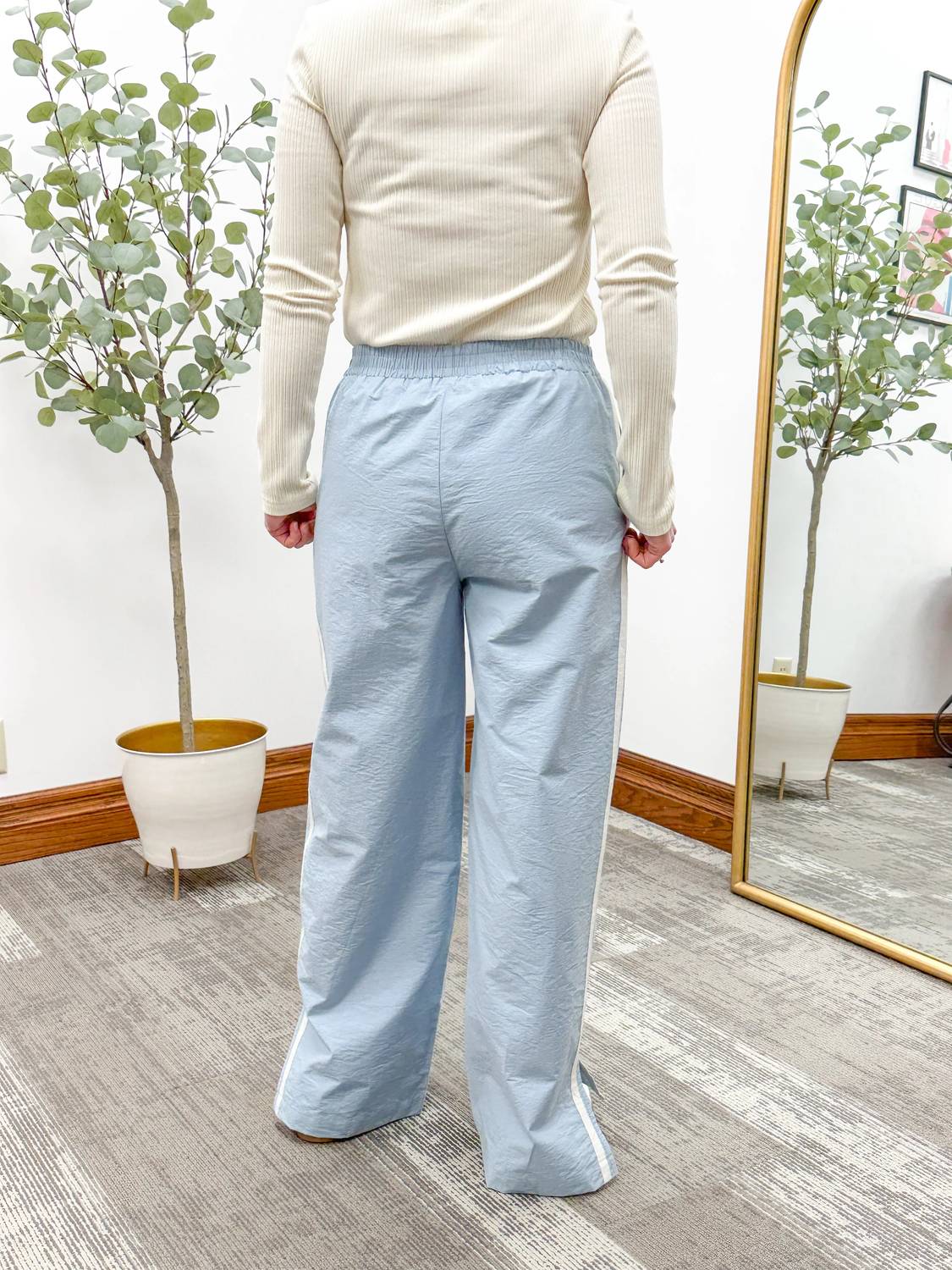Side Stripe Boxer Pants