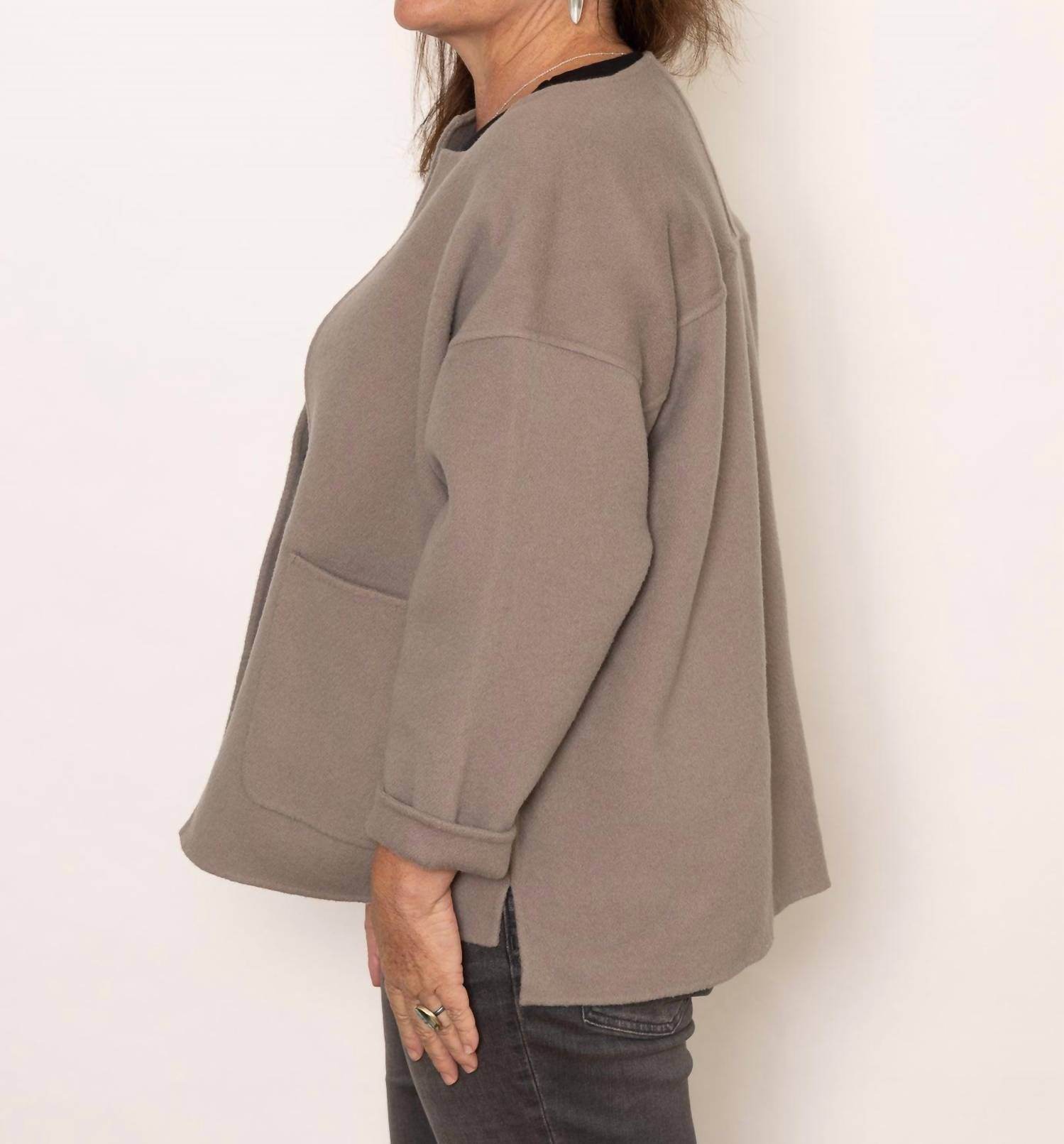 Evam Eva - 3/4 Sleeve Short Coat - Rack Hunt -