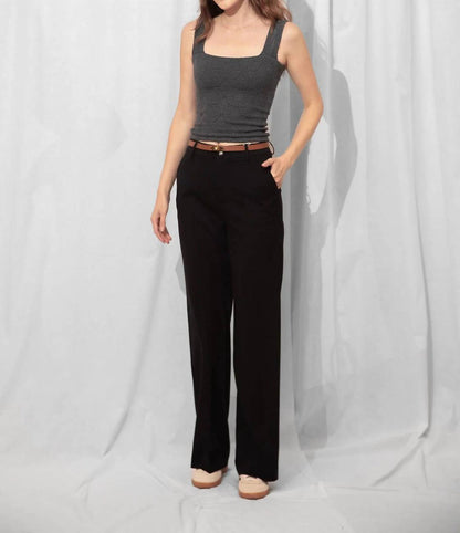 Lucy High Rise Wide Leg Trouser