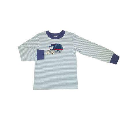 Boy's Long Sleeve Tee And Pants Set