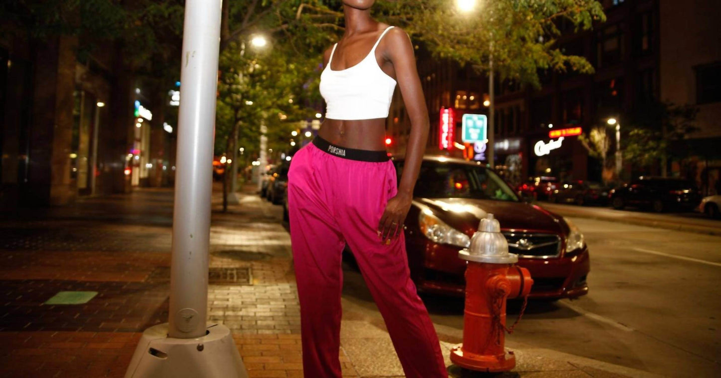 Porshia By Porshia Banks - Luxe Satin Lounge Pants - Rack Hunt -