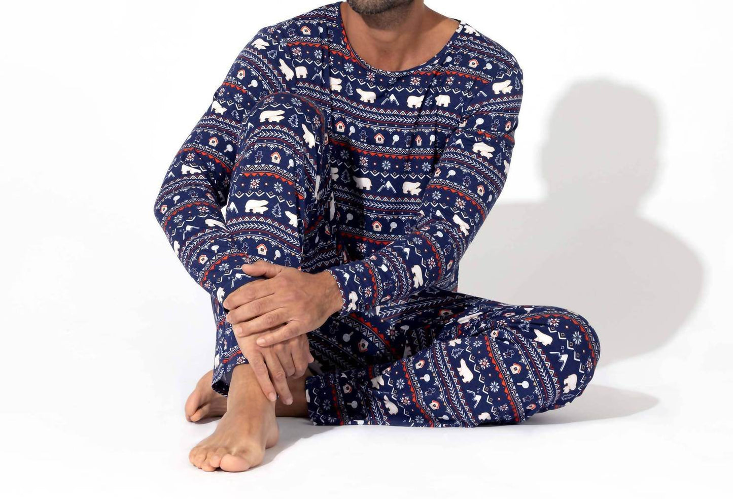 Bellabu Bear - Men's Pajama Set - Rack Hunt -