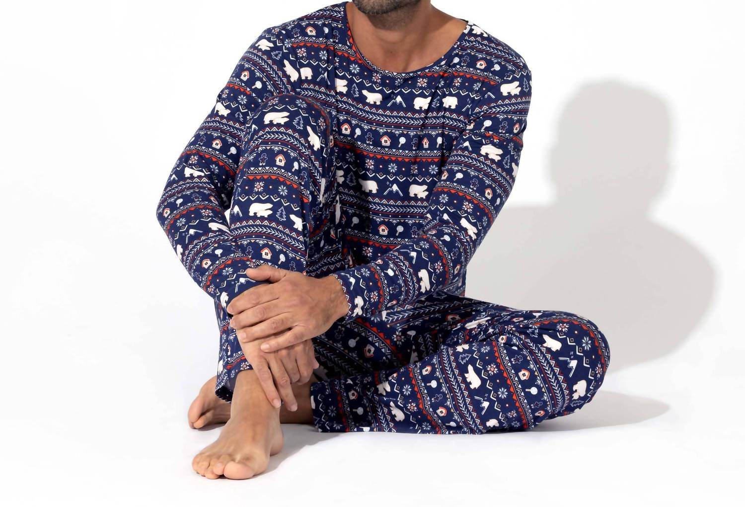 Bellabu Bear - Men's Pajama Set - Rack Hunt -