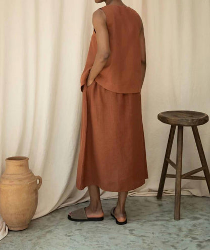 Lyla May Russet Skirt