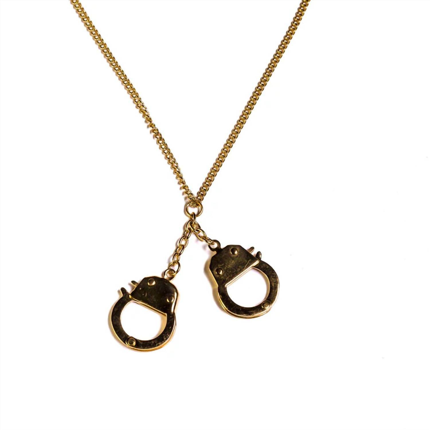 Golden Gilt - Men's Cuffs Chain Necklace - Rack Hunt -