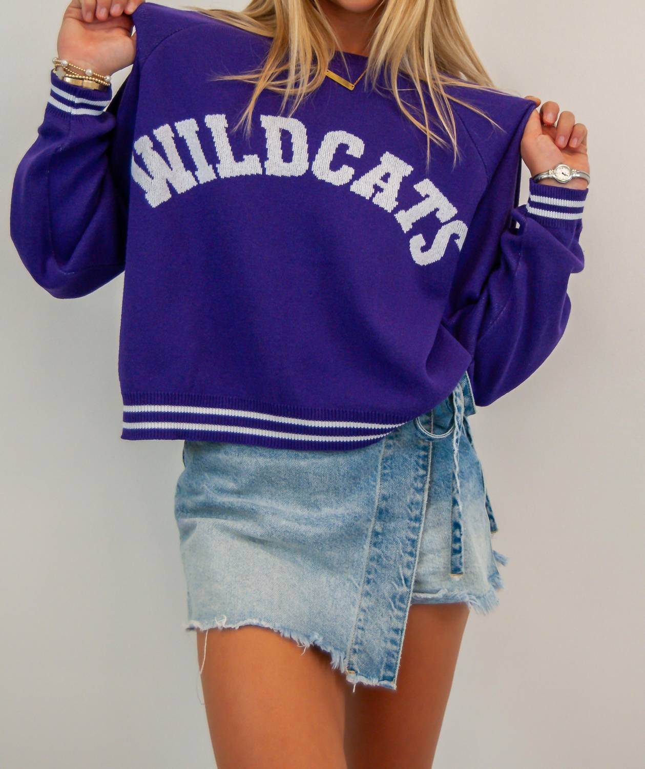 Town Pride - Wildcats Raglan Sweater - Rack Hunt