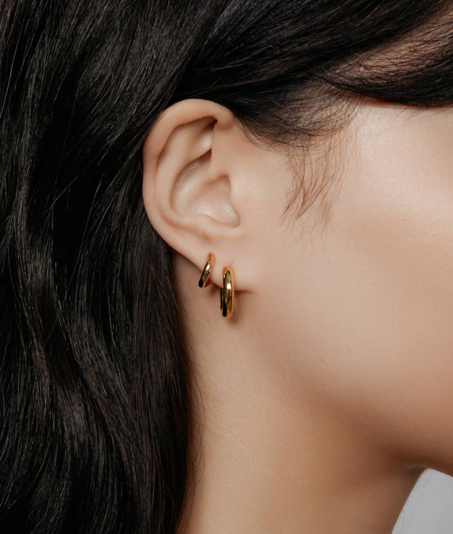 Super Katerina Double Hoop Earrings