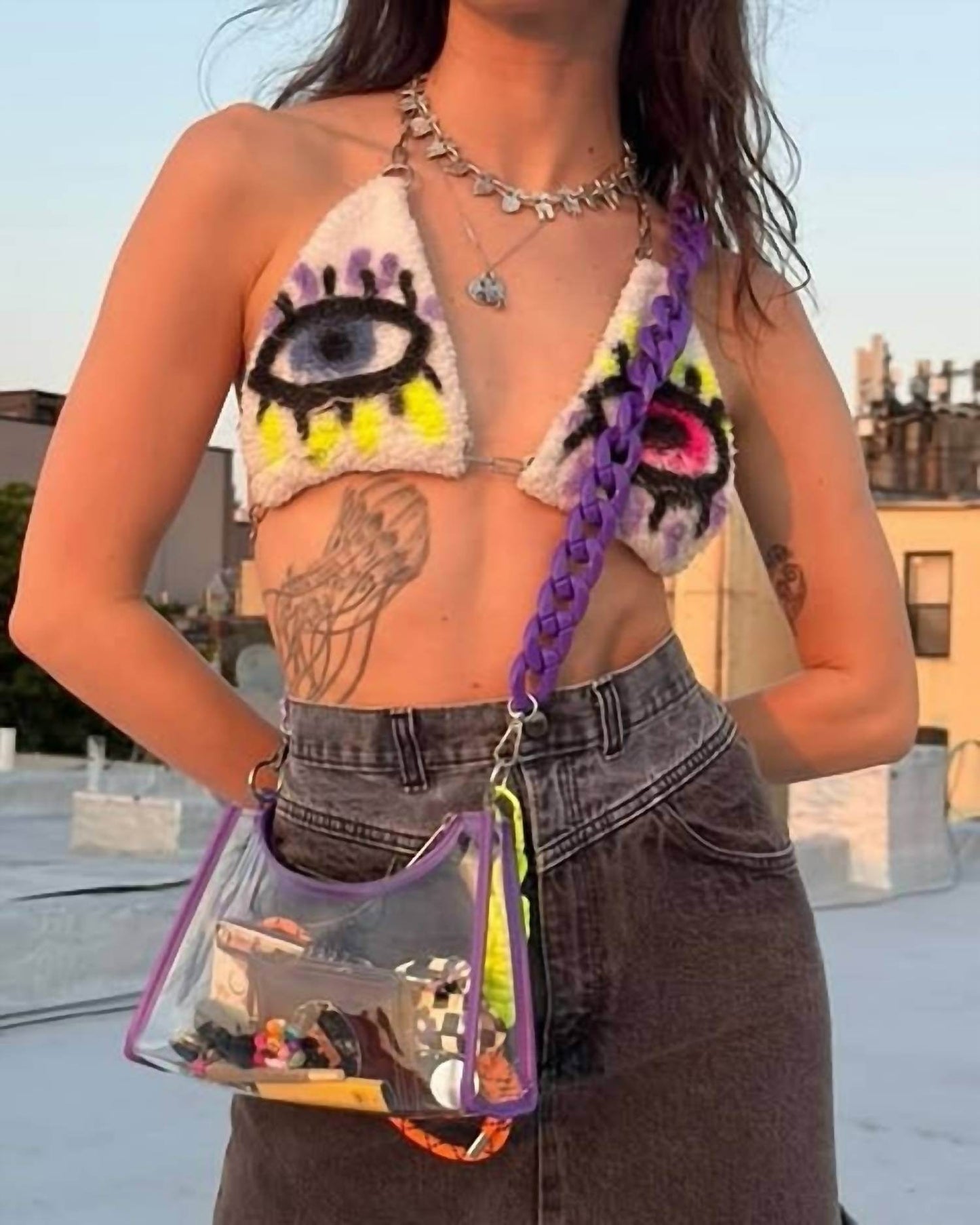 Daytrip - Women's Emily Stadium Clear Bag - Rack Hunt -