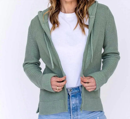 Pura Cashmere - Fisherman Hoodie Sweater - Rack Hunt