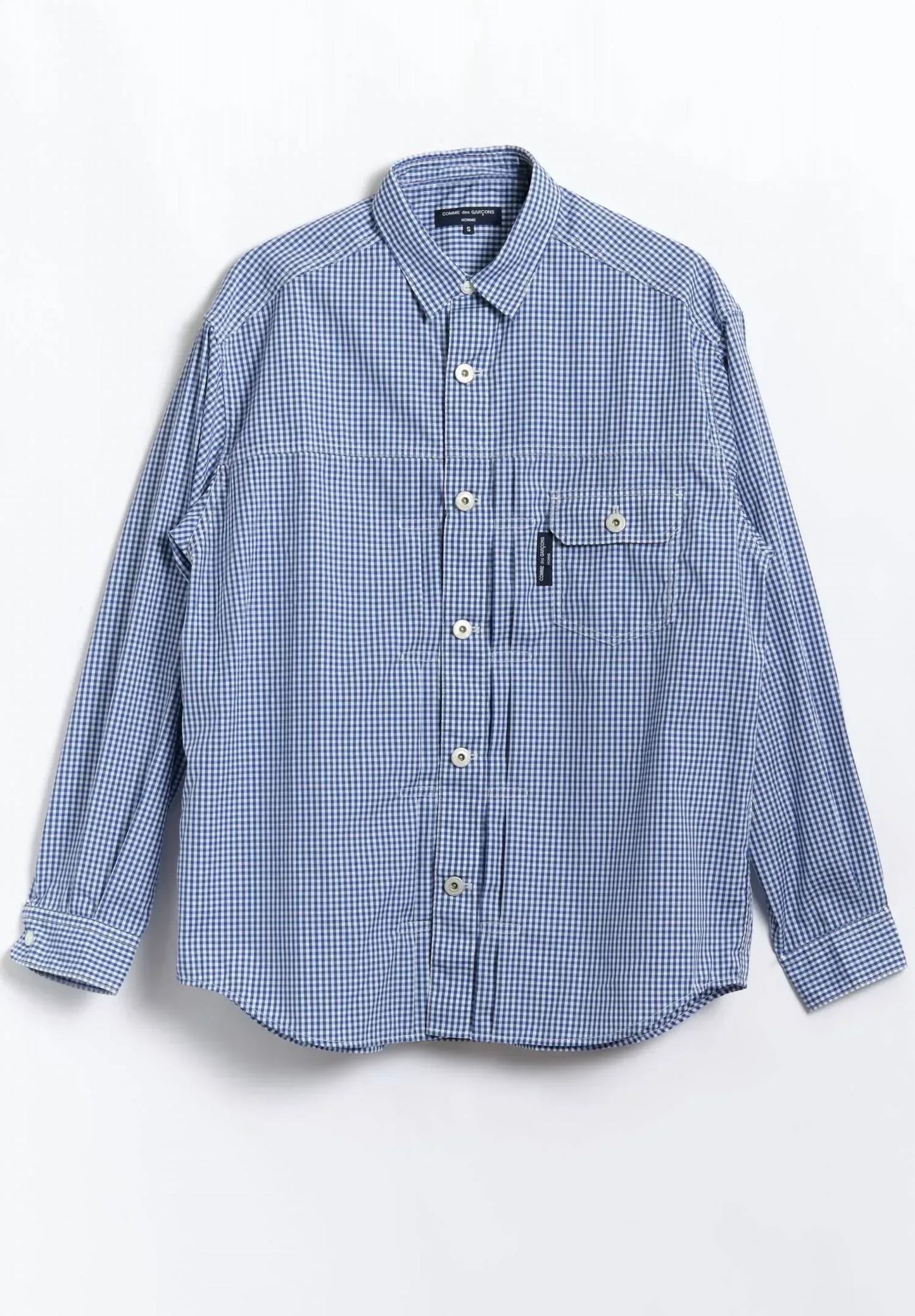 Comme Des Garcons - Men's Gingham Shirt - Rack Hunt
