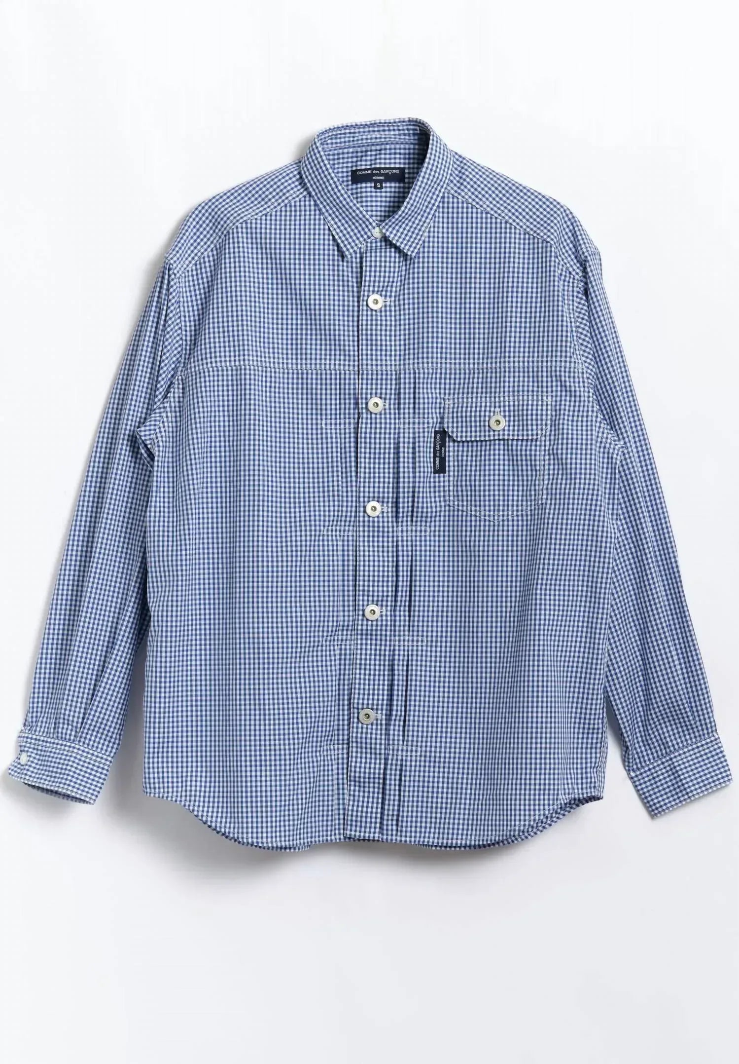 Comme Des Garcons - Men's Gingham Shirt - Rack Hunt