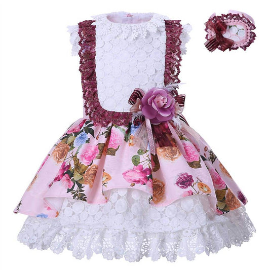 Glam Collections - Kid's Eva Floral Dress - Rack Hunt -