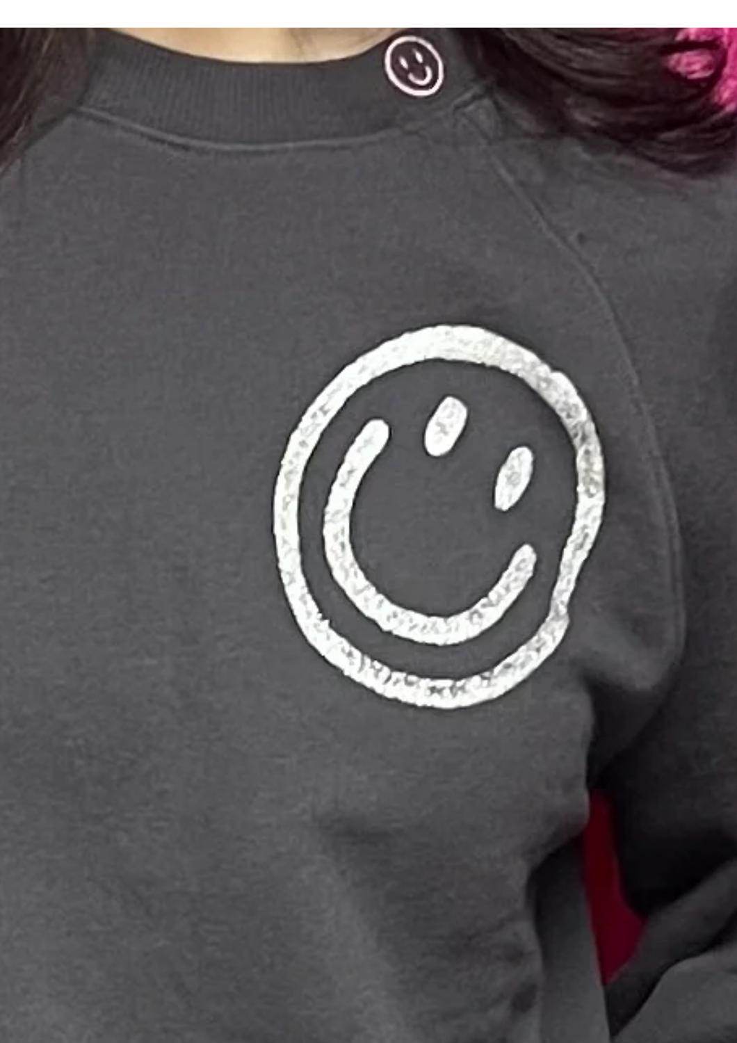 Just Madison - Madz Smiley Sweatshirt - Rack Hunt -