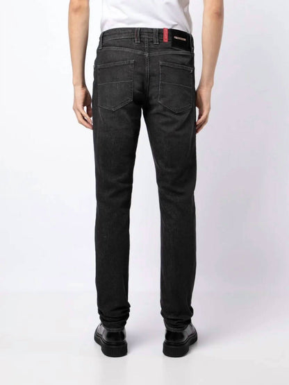 Leonardo Stretch Denim Slim Straight Leg Jeans