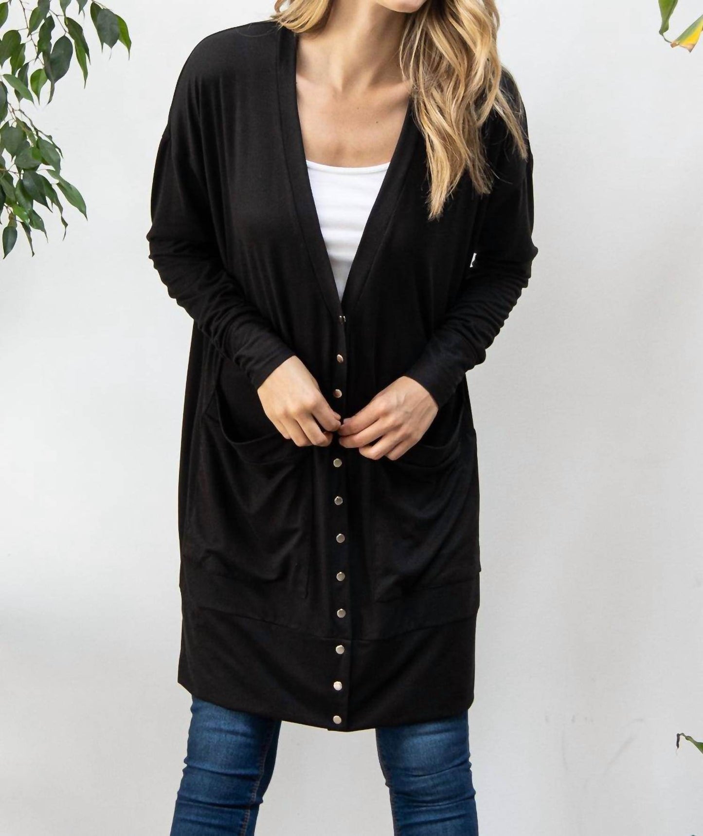 Ellis - Snap Cardigan - Rack Hunt -