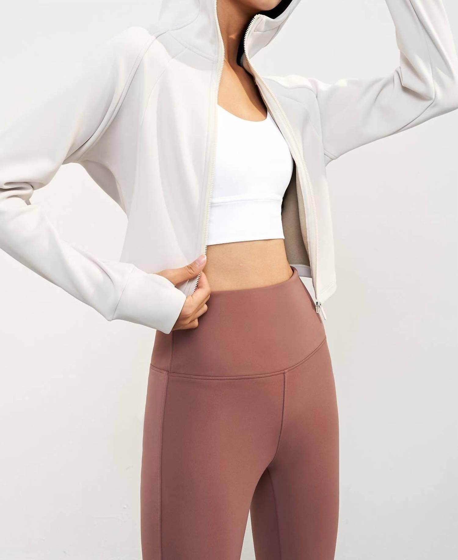 91thelabel - LuminaLuxe Fleece Active Jacket - Rack Hunt -