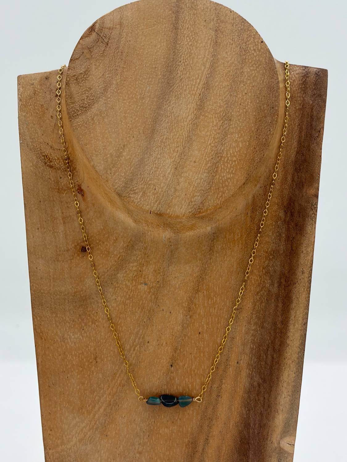 Blue Copper - Women's Opal Necklace - Rack Hunt -