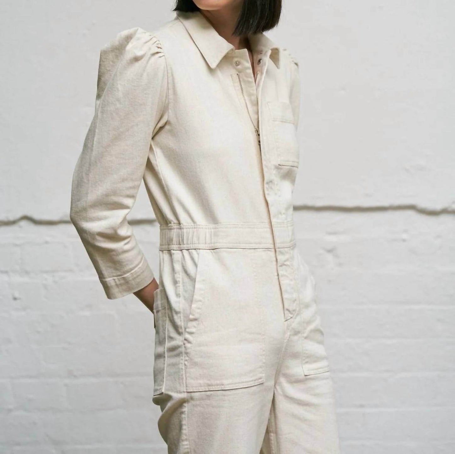 seventy + mochi - Lorna Straight Leg Jumpsuit - Rack Hunt -