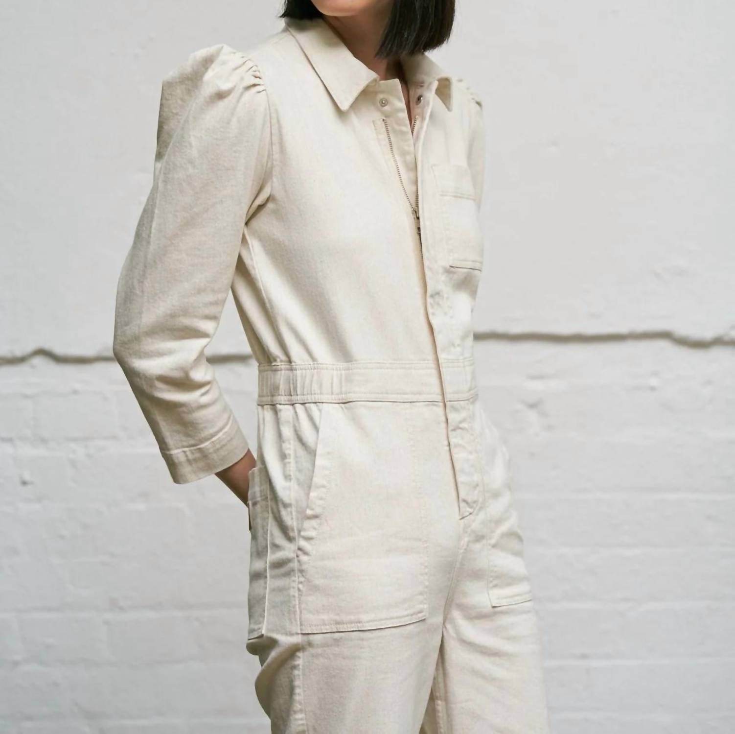 seventy + mochi - Lorna Straight Leg Jumpsuit - Rack Hunt -