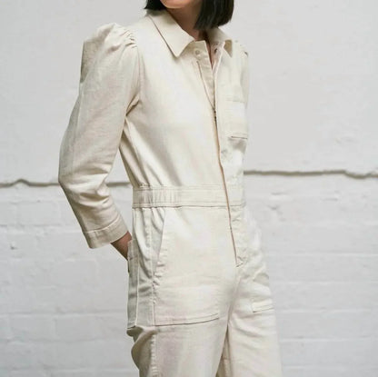 seventy + mochi - Lorna Straight Leg Jumpsuit - Rack Hunt