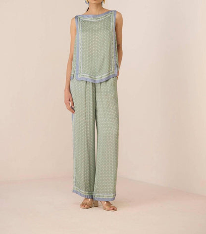 Handkerchief Print Top