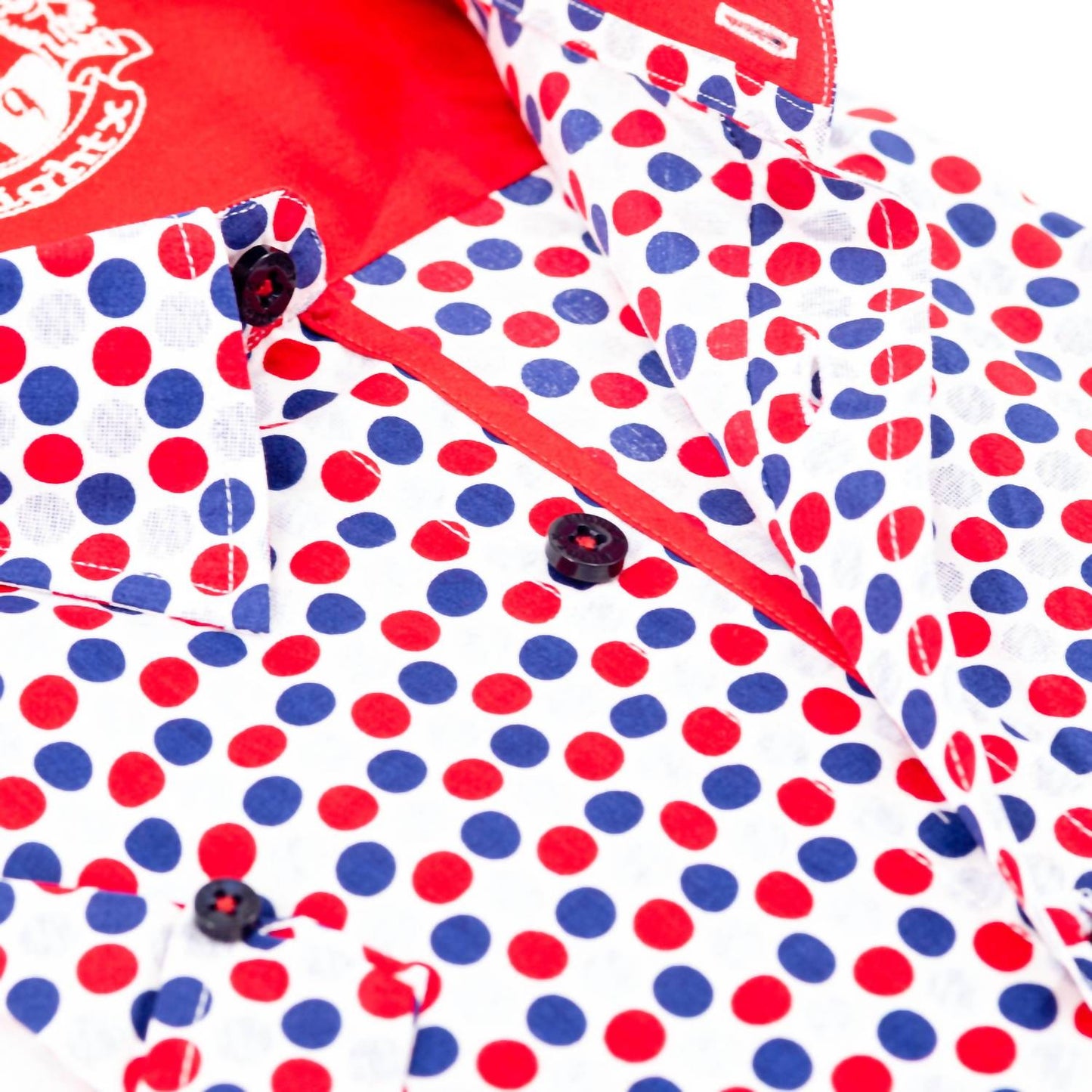 Men's Polka-dots Short Sleeve Shirt
