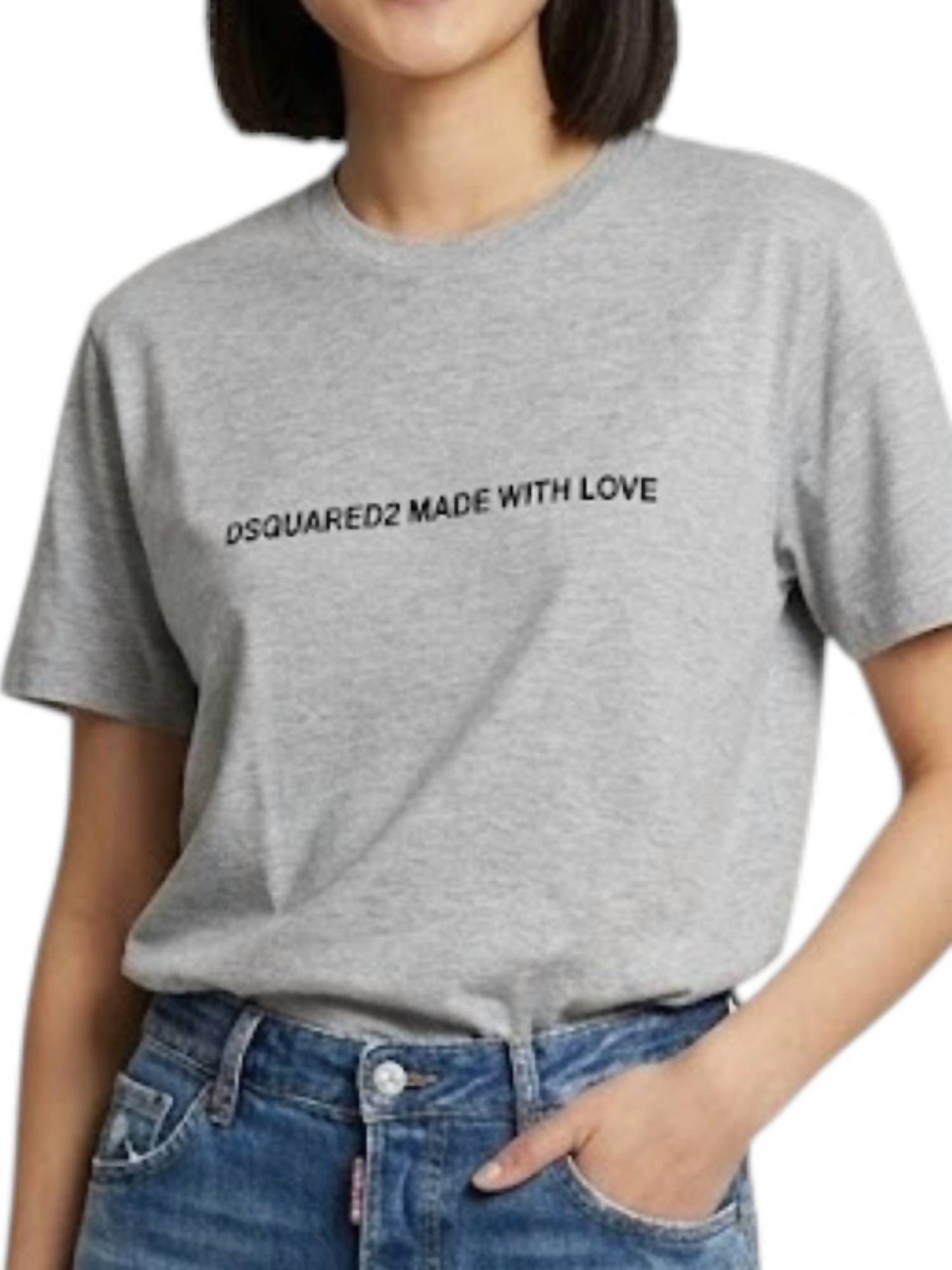 Women's Made With Love Logo Cotton T-shirt