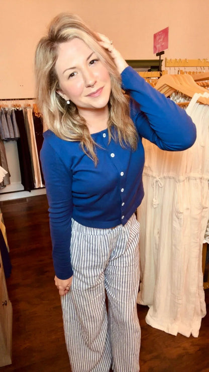 LA Relaxed - Women's Organic Ribbed Cardigan - Rack Hunt