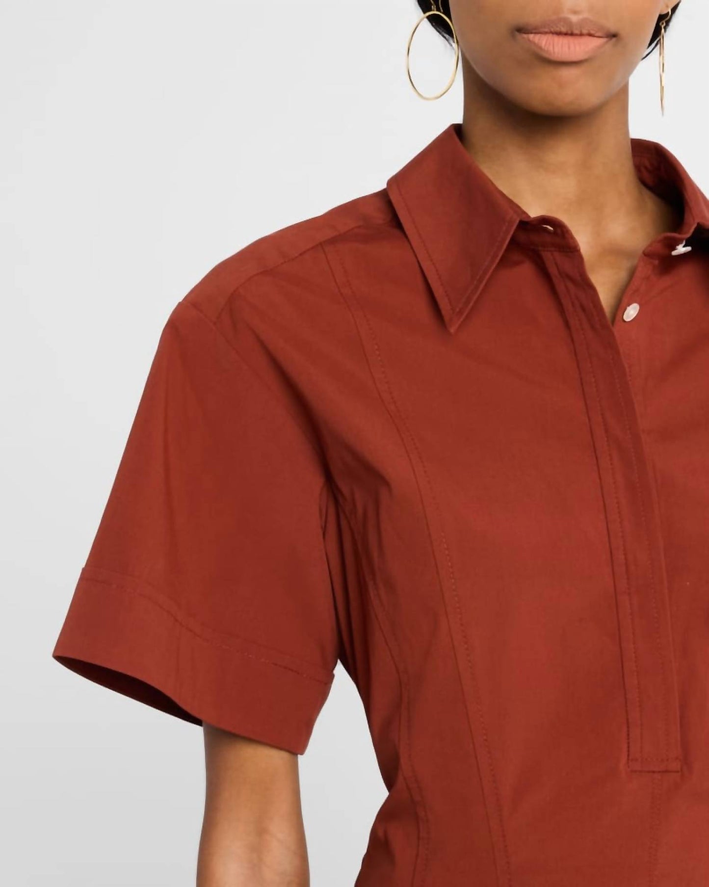 Dell Short-sleeve Mini Dress