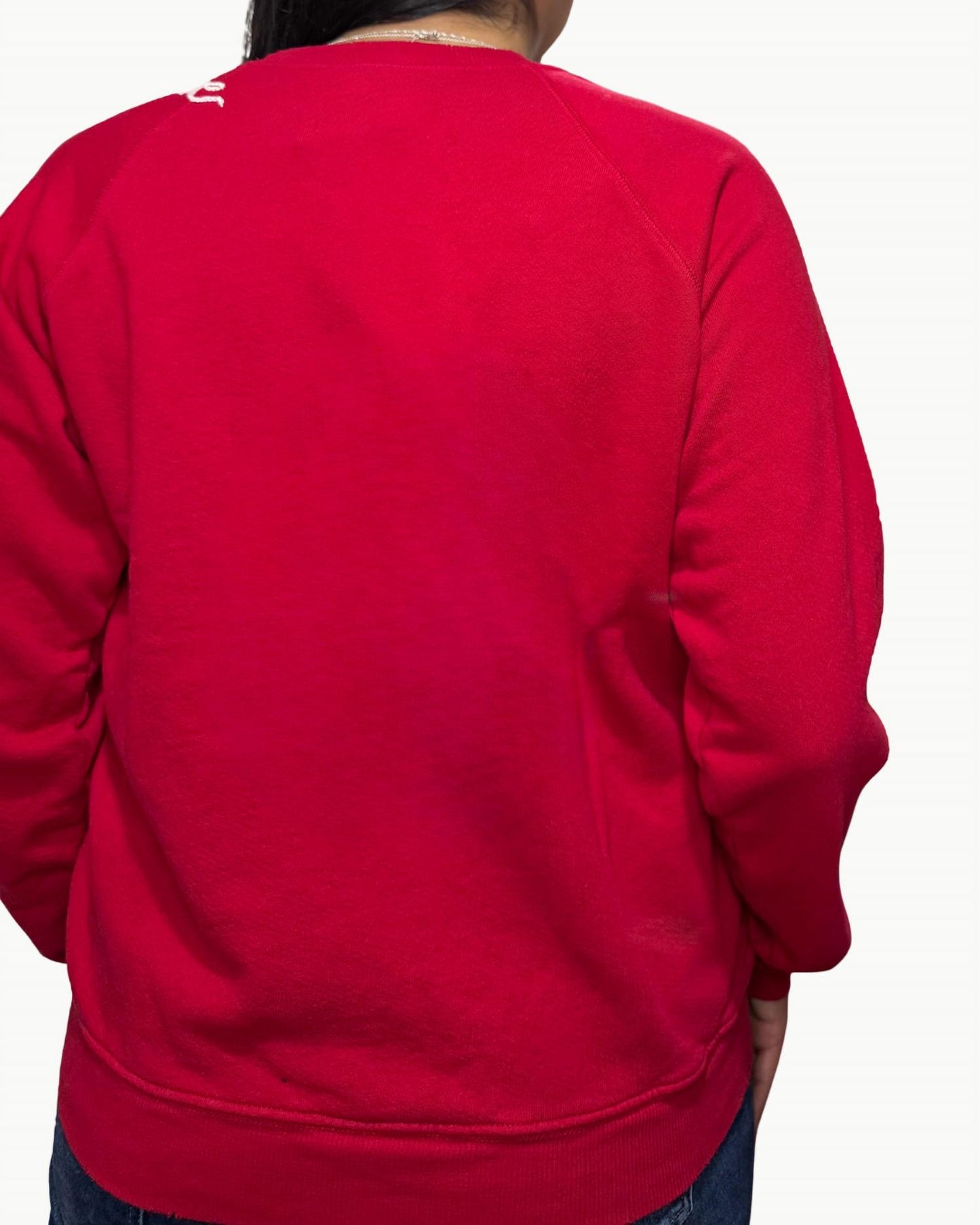 Joy Peace & Love Santa Crew Sweatshirt