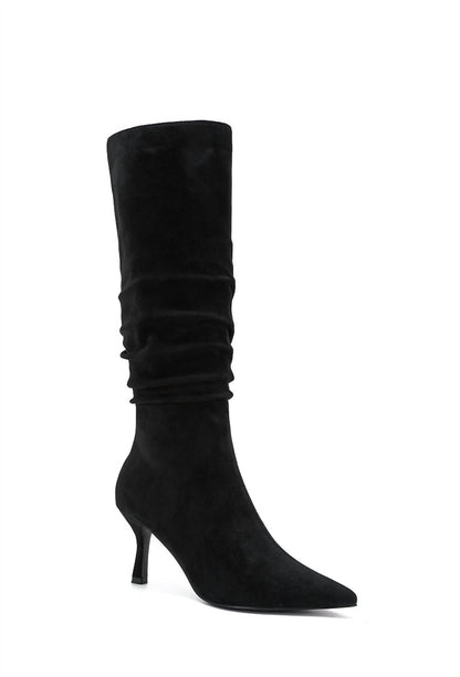 Women's Pointed Toe Suede Boot