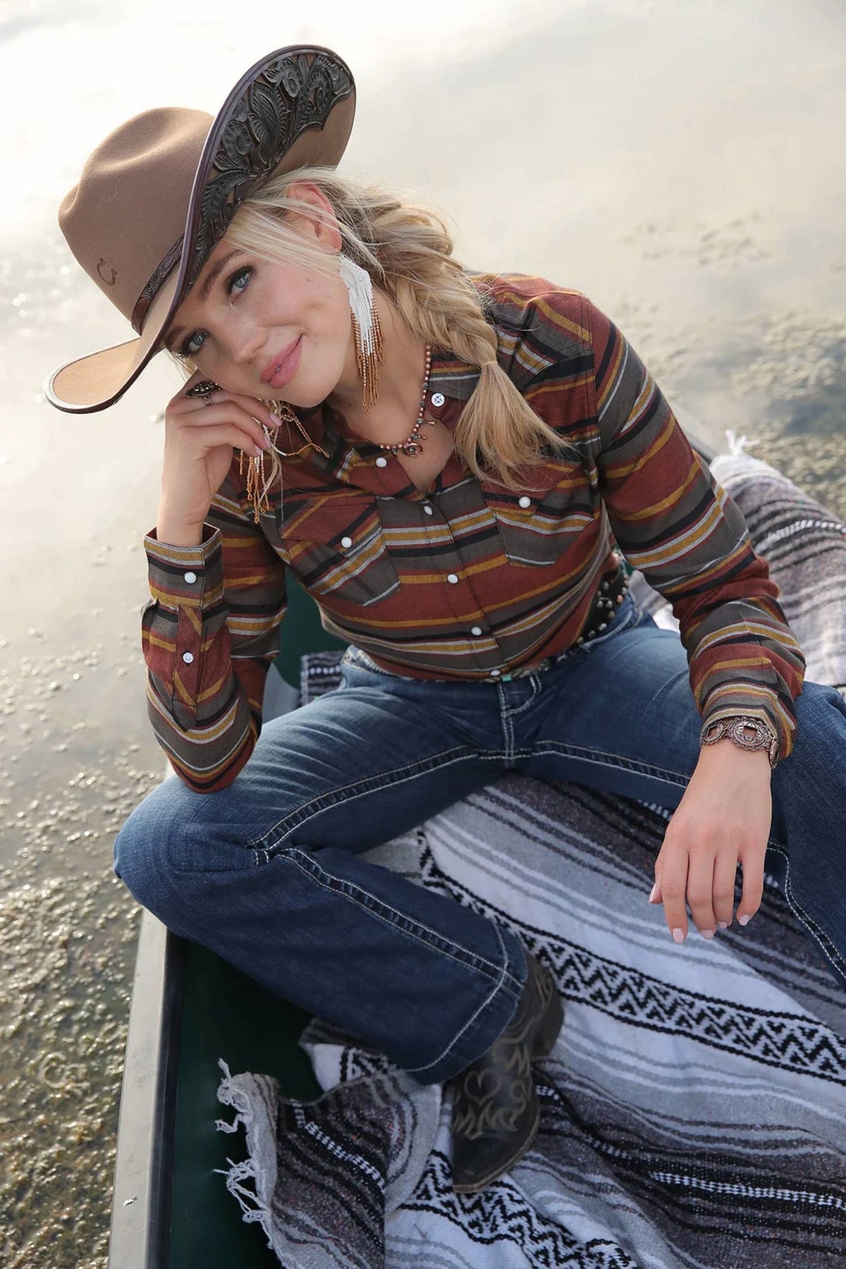 Long Sleeve Stripe Shirt
