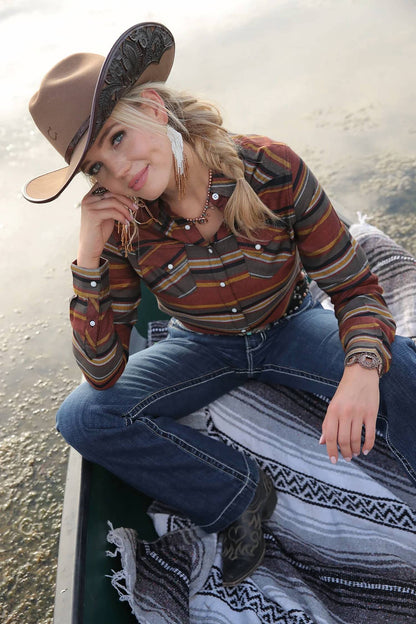 Long Sleeve Stripe Shirt