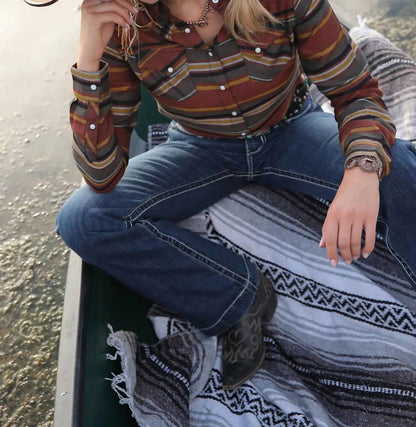 Long Sleeve Stripe Shirt