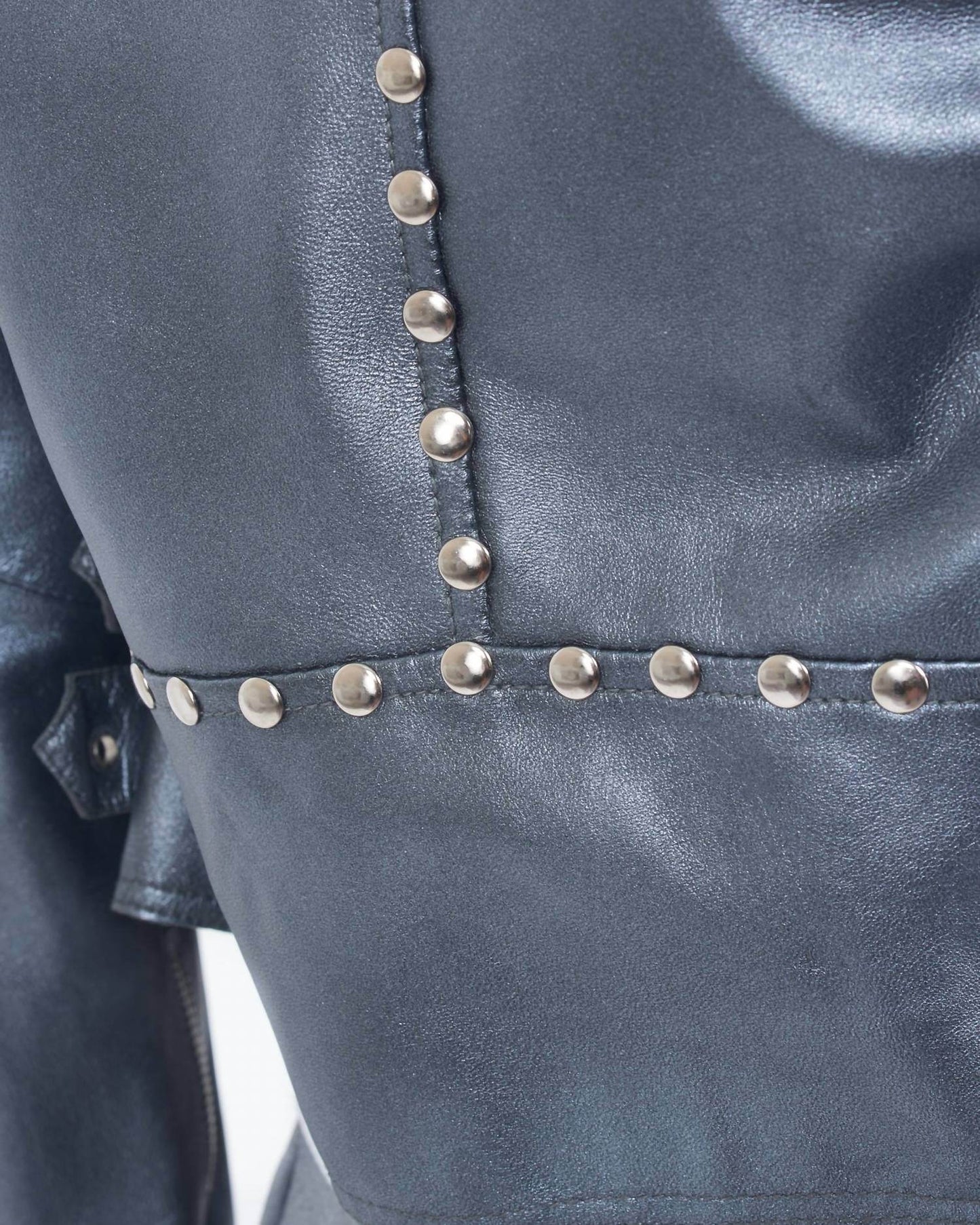 JKT NYC - Harley Metallic Leather Jacket - Rack Hunt