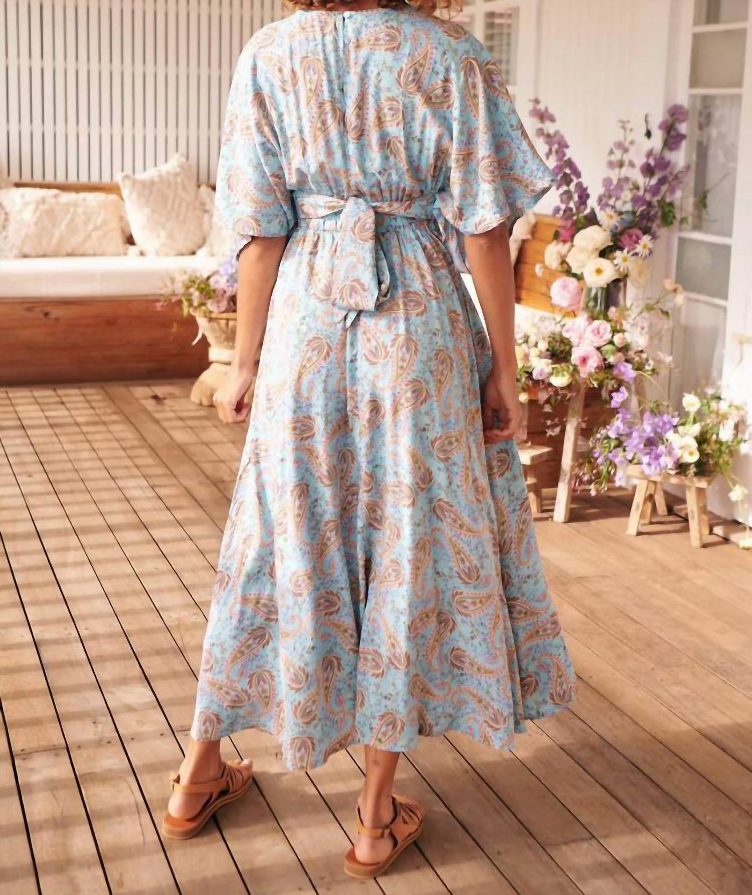 Jaase - Lailah Print Fields Maxi Dress - Rack Hunt -