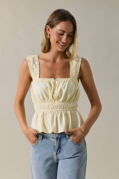 Rachel Peplum Top