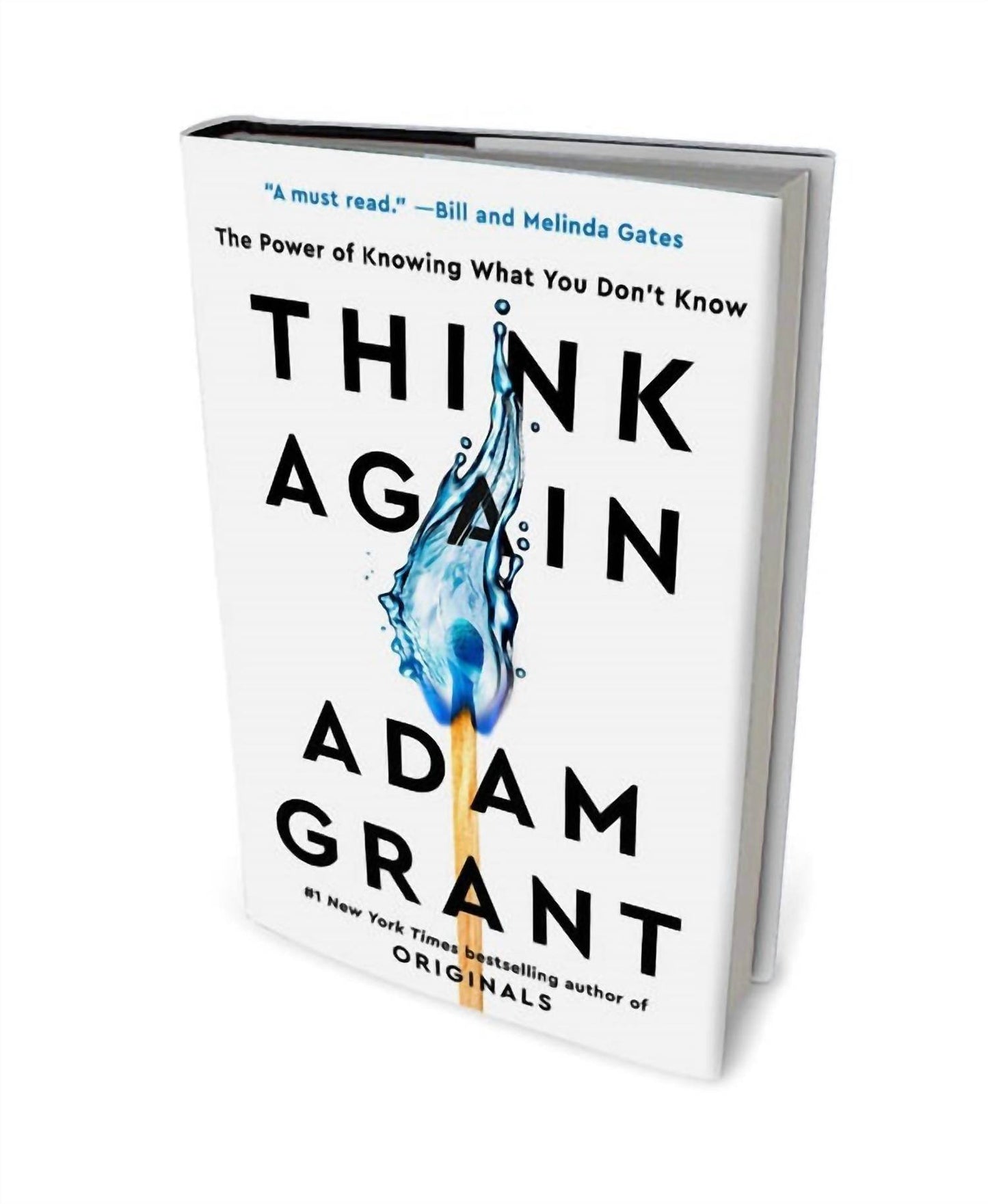Random House Group - THINK AGAIN: THE POWER OF KNOWING WHAT YOU DON'T KNOW - HARDCOVER - Rack Hunt -