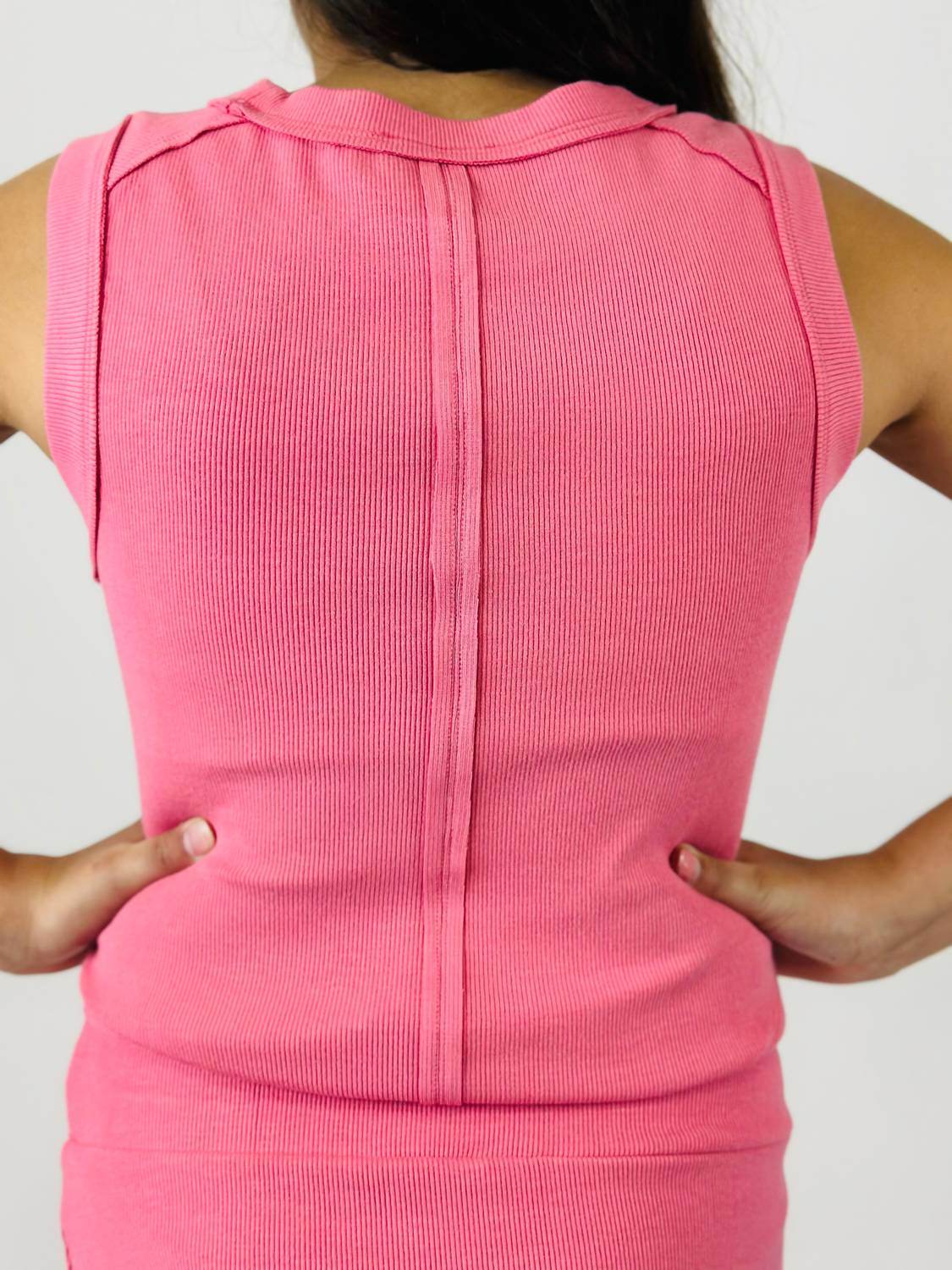 Tenly - Girl's Rayon Rib Tank - Rack Hunt -