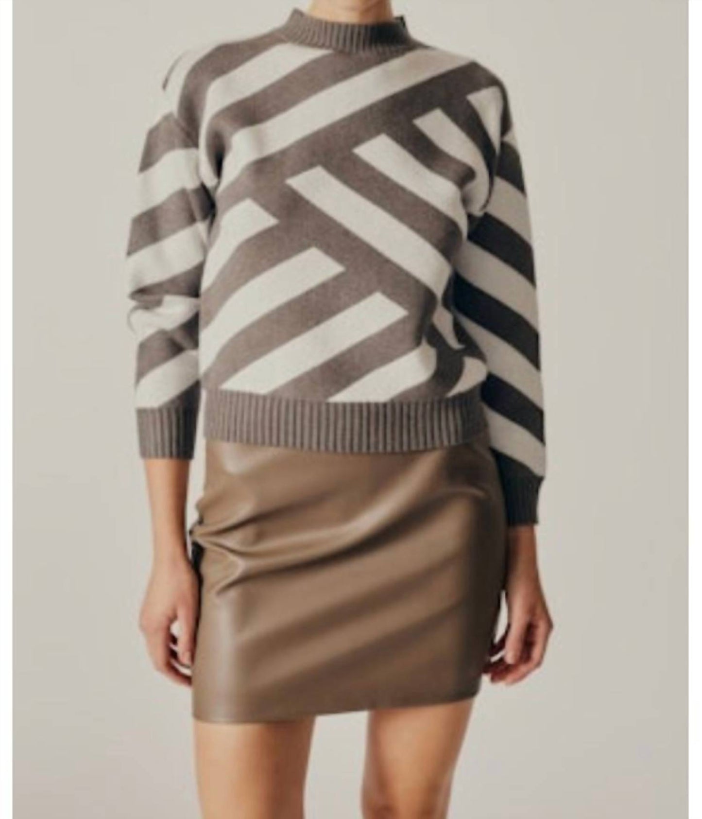 Taxodium Striped Sweater