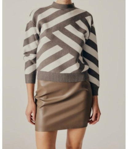 Taxodium Striped Sweater