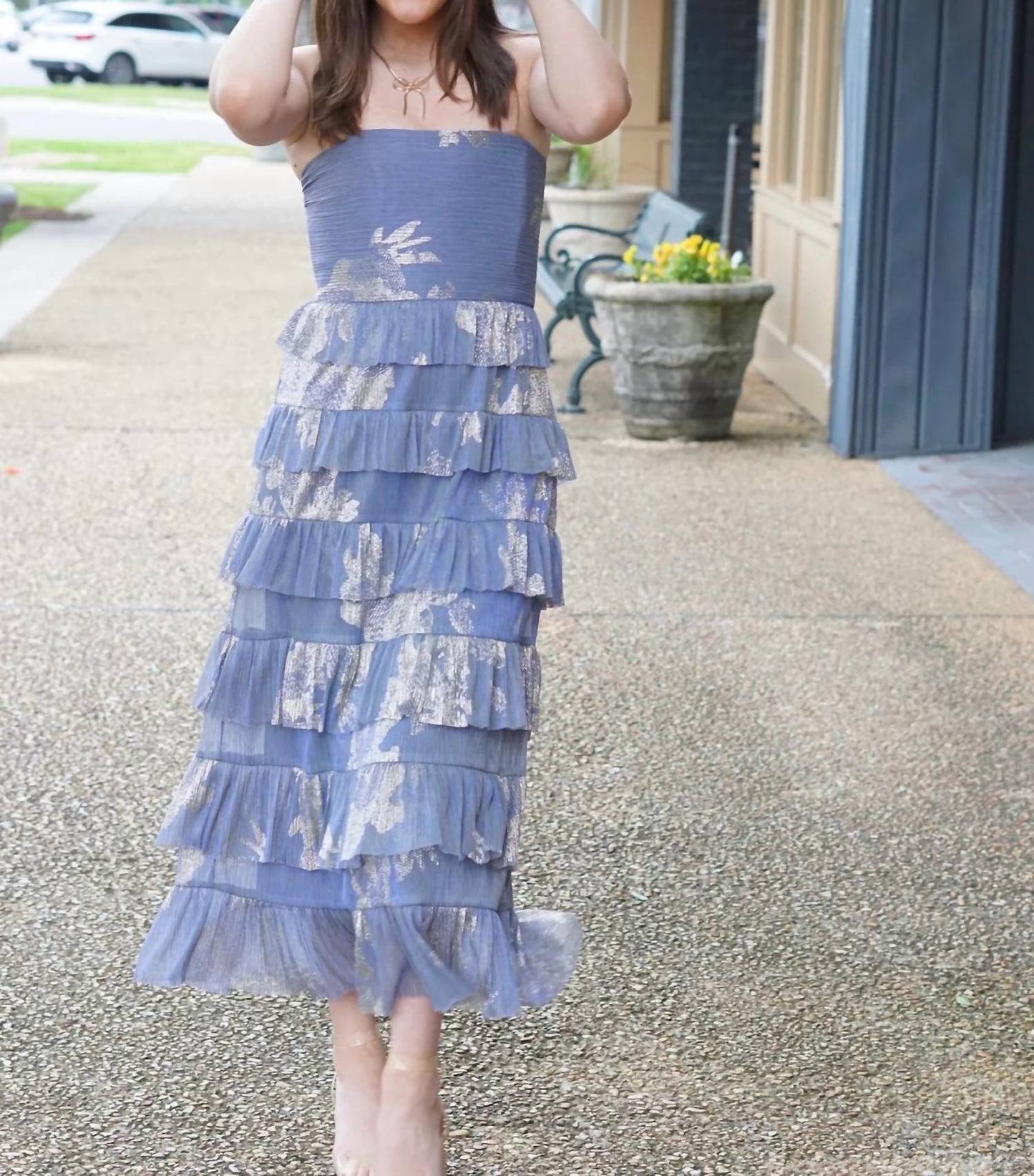 After Six Sophia Midi Dress