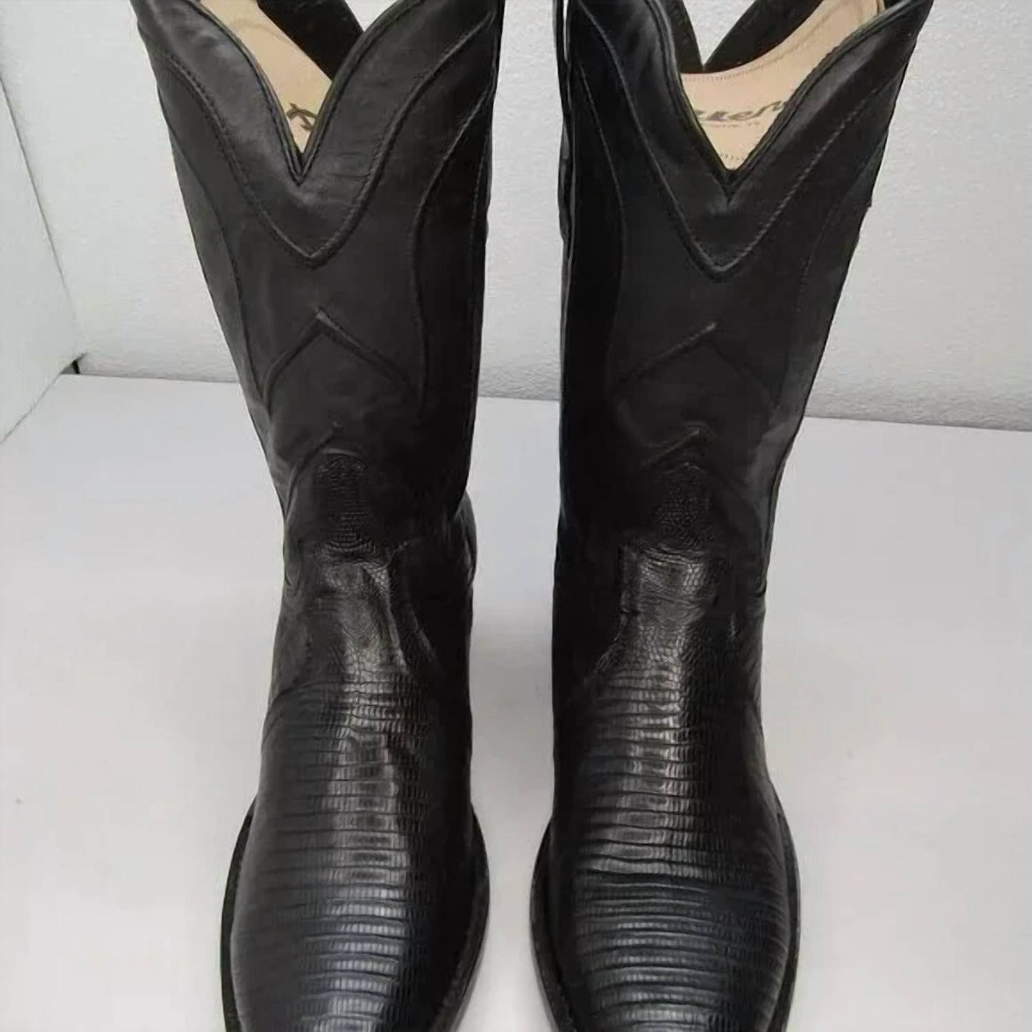 Men's Teju Lizard Western Cowboy Boots - Wide