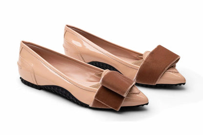 Women's Leather Ballerinas Flats