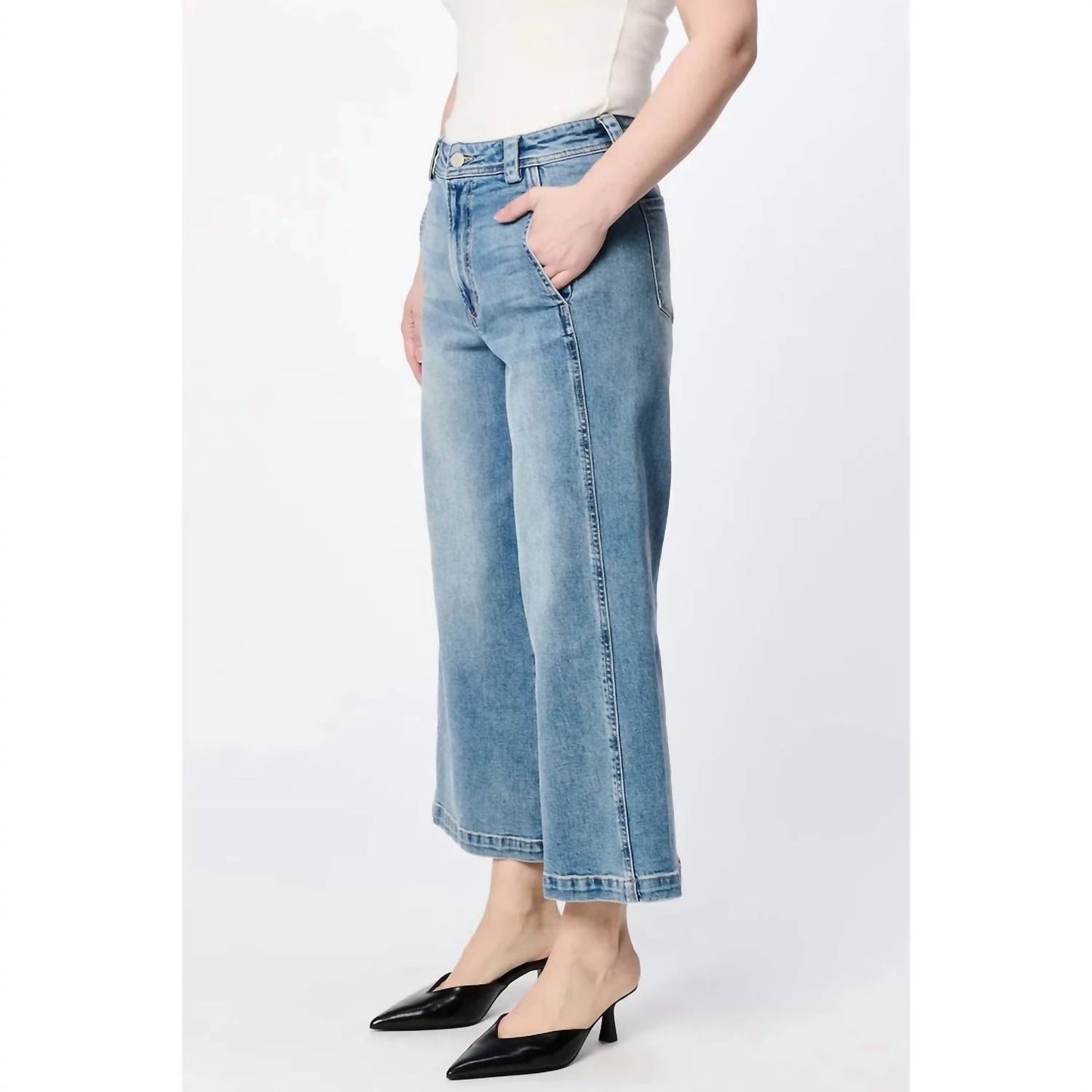 Audrey Wide Leg Jeans