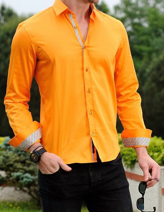 Colorful Trim Shirt