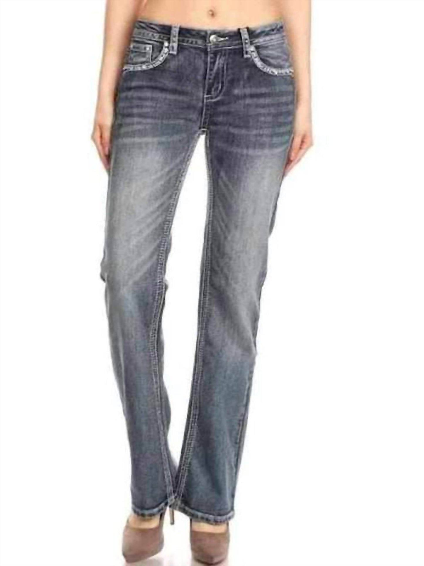 Bus Stop - Skull Darling Jeans - Rack Hunt -