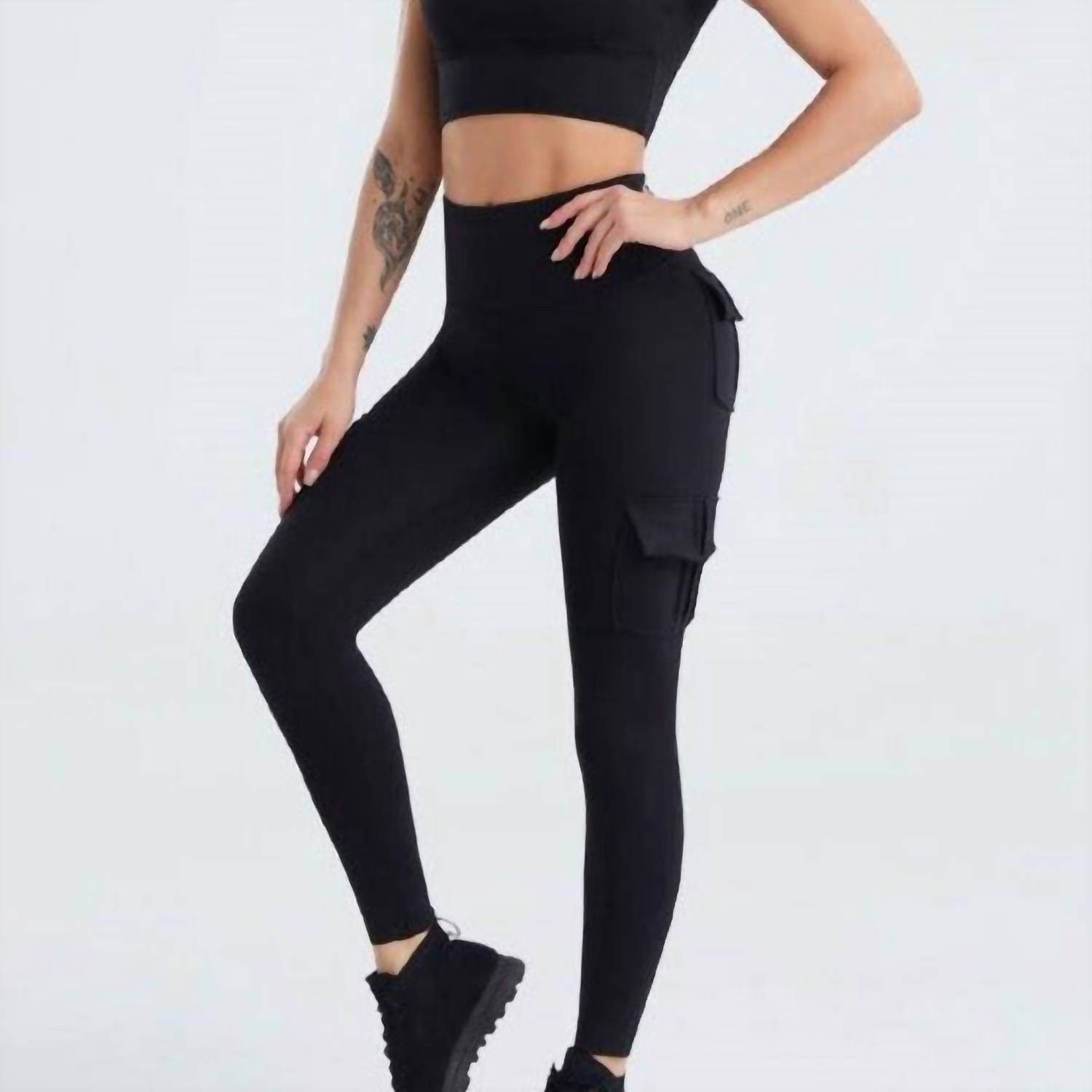 Rockstar Peach - Sgt Pocket Leggings - Rack Hunt -