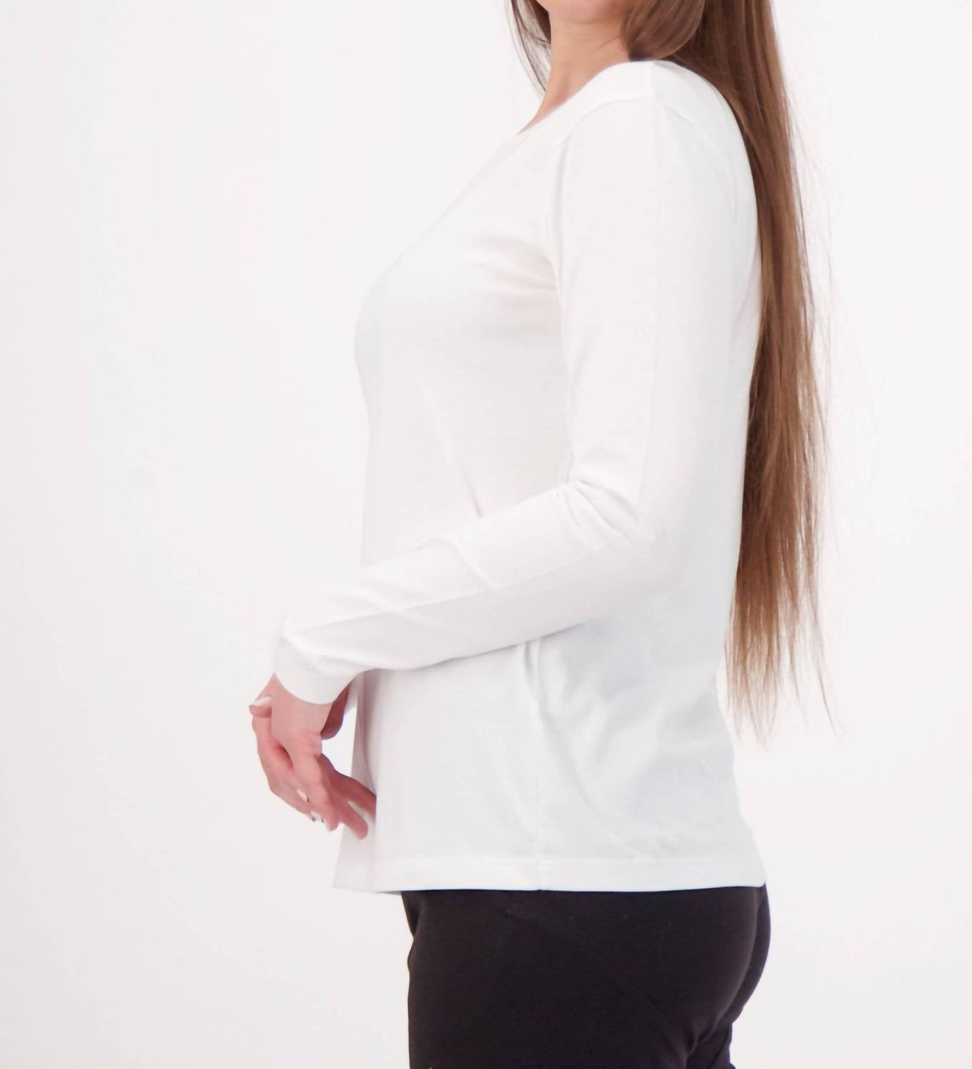 Organic Cotton Long Sleeve Tee